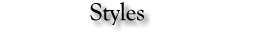 Styles of Shutters